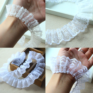 包邮 蕾丝花边衣服花边条布料 花边辅料 装 饰diy手工材料飞子边服装
