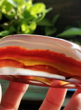 玛瑙印象高冰罕见玻璃种花纹满景