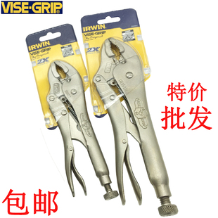 7WR 7寸进口圆嘴省力钢丝钳5WR 10WR GRIP美国握手大力钳10 VISE