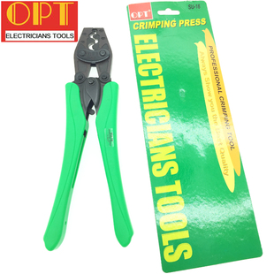 台湾OPT棘轮压线钳 0.5 6mm 16多功能 冷压端子钳