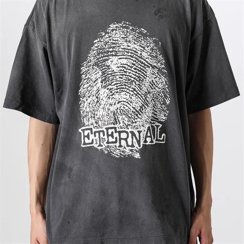 Saint michael CHOSEN Short sleeve Vintage水洗做旧短袖T恤