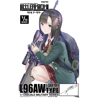 预售定金 TOMYTEC 拼装模型 小军械库 LA070 L96AW狙击步枪 再版