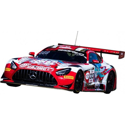 现货 GSC 成品模型 初音未来 AMG 2025 SPA24H 痛车合金车模 1/64
