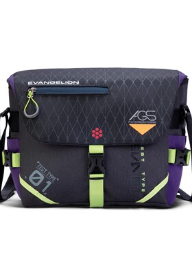 现货 FIREFIRST EVA 新世纪福音战士 初号机色 联名 斜挎包