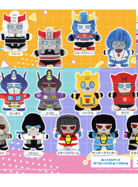 现货 AMIAMI 变形金刚 擎天柱 Q版公仔娃娃毛绒玩偶 周边 再版