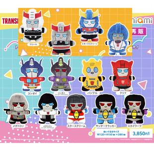 现货 AMIAMI 变形金刚 擎天柱 Q版公仔娃娃毛绒玩偶 周边 再版
