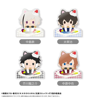 预售定金 TAPIOCA 文豪野犬 Q版角色 亚克力夹纸立牌 vol.2 日谷