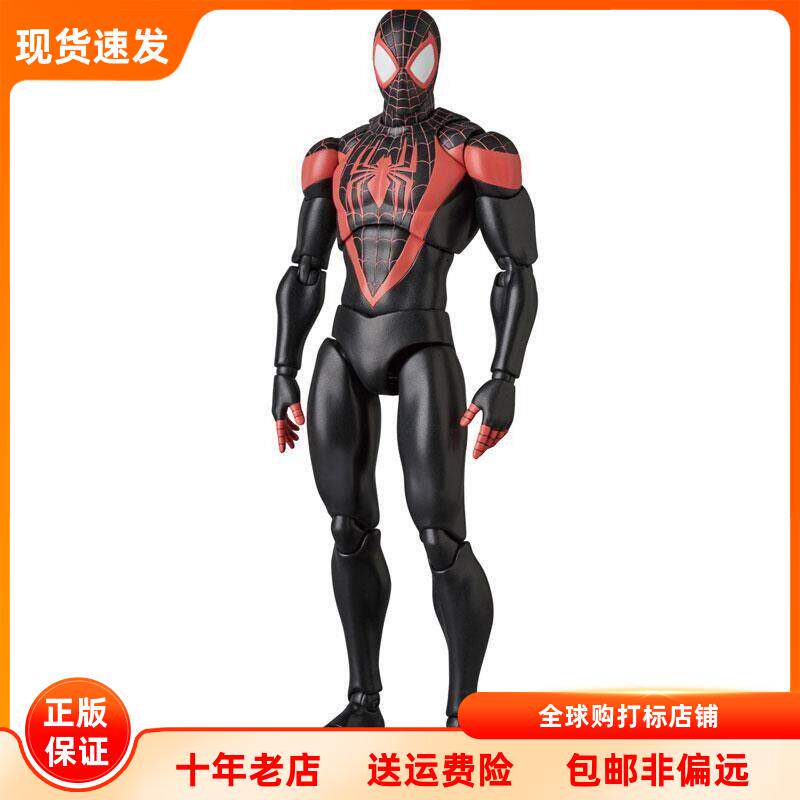 现货 Medicom 可动手办 MAFEX 276 蜘蛛侠 终极 迈尔斯 漫画 再版