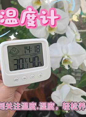 家庭养花高精度温湿度计