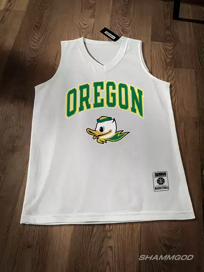 American Ncaa College League Oregon North Carolina Basketball Uniform Sports Loose Breathable Quick-Drying Jersey
