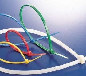 台湾KSS凯士士阻燃UL尼龙扎带扎线带CV-380L 8*380mm 白色 100pcs