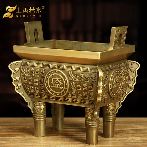 上善若水铜开业送礼摆件公司店铺