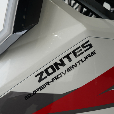 适用于摩托车升仕703F 侧板贴纸 ZONTES 字母贴纸 贴花改装定制贴