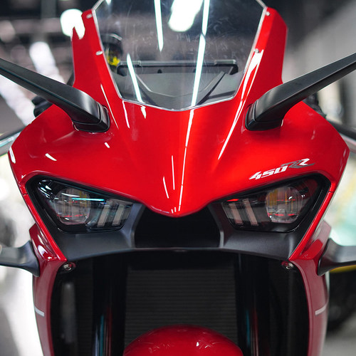 适用于摩托车凯越450RR 前脸贴花 贴纸 车头450RR贴纸 改装定制贴