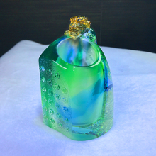 琉璃招财望财貔貅笔筒摆件送男领导的生日礼物高档办公室桌面实用