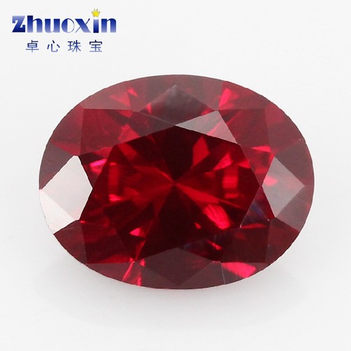 椭圆形合成培育红宝石8#红刚玉钻