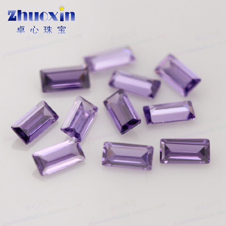 长方形直角车平紫红色锆石戒面裸石 人造CZ宝石镶嵌手表首饰品钻,饰品/流行首饰/时尚饰品新,其他DIY饰品配件,淘宝优惠券,粉丝福利购,淘宝优惠卷