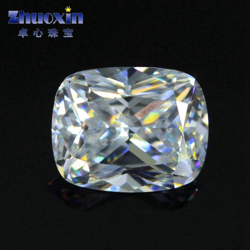 卓心珠宝锆石肥长方枕形裸石