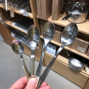 香港正品MUJI无印良品不锈钢咖啡搅拌勺饮料匙子餐匙湯匙
