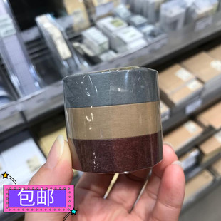 包邮正品MUJI无印良品日式花纹纸胶带和风图案3卷装 纯色劳作工具