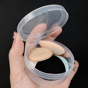 5枚装手指粉扑气垫美妆蛋遇水变大海绵精准款打底粉底赠送收纳盒