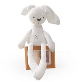 英国婴儿陪睡玩偶邦尼兔安抚睡眠布偶宝宝毛绒公仔可入口不掉毛