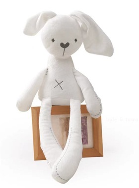 英国婴儿陪睡玩偶邦尼兔安抚睡眠布偶宝宝毛绒公仔可入口不掉毛