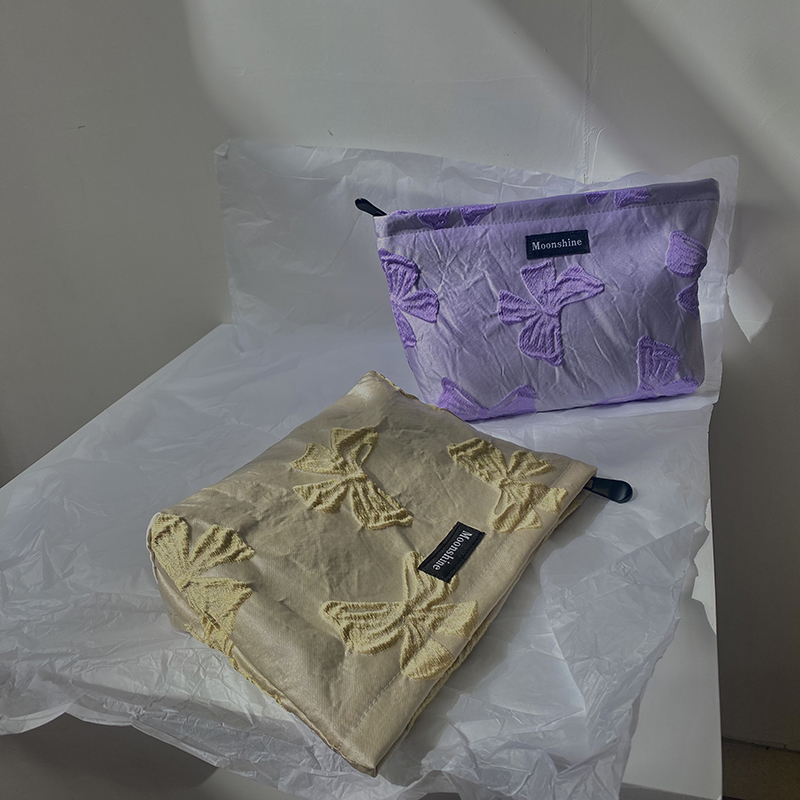 化妆包洗漱收纳包蝴蝶结