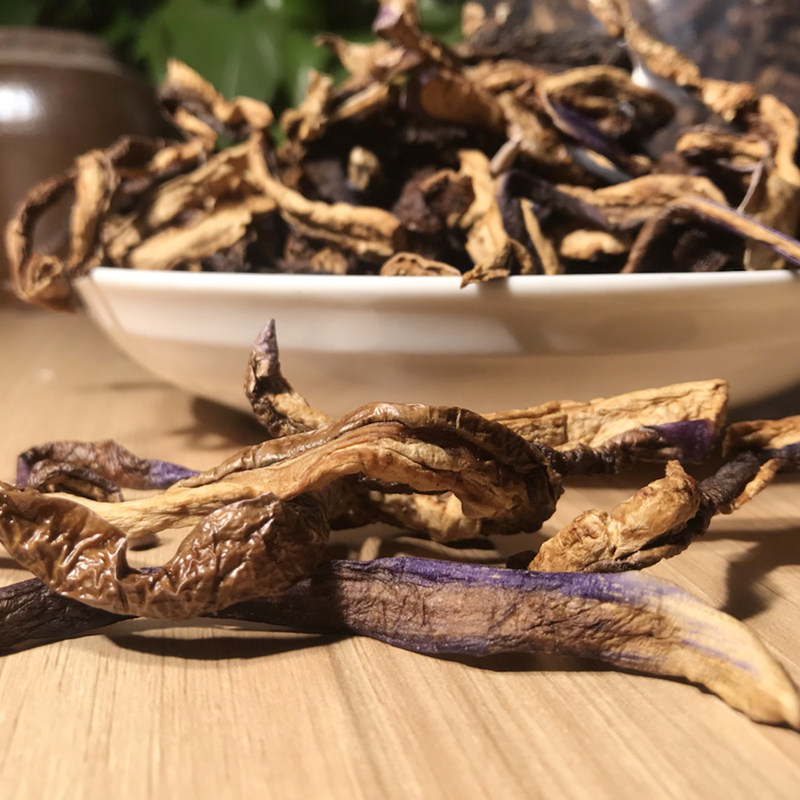 湖南特产茄子干炎陵农家自晒茄子条茄丝茄子皮250g食用农产品干菜