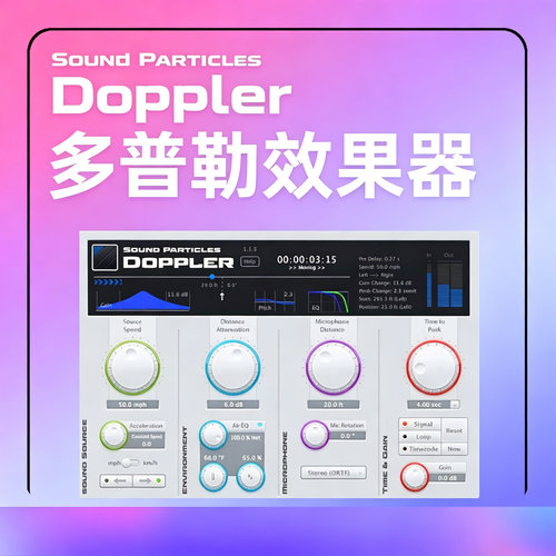 SoundParticlesDoppler插件正