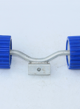 游艇摩托艇RIB橡皮艇船底蓝色橡胶滚轮支架龙骨侧滚轮拖车配件