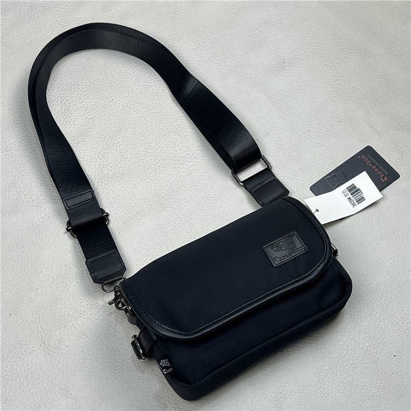 threebox单肩斜挎包尼龙国潮男包