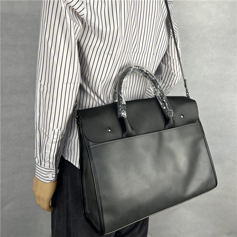 意志手提包PU斜挎商务手拎包男包