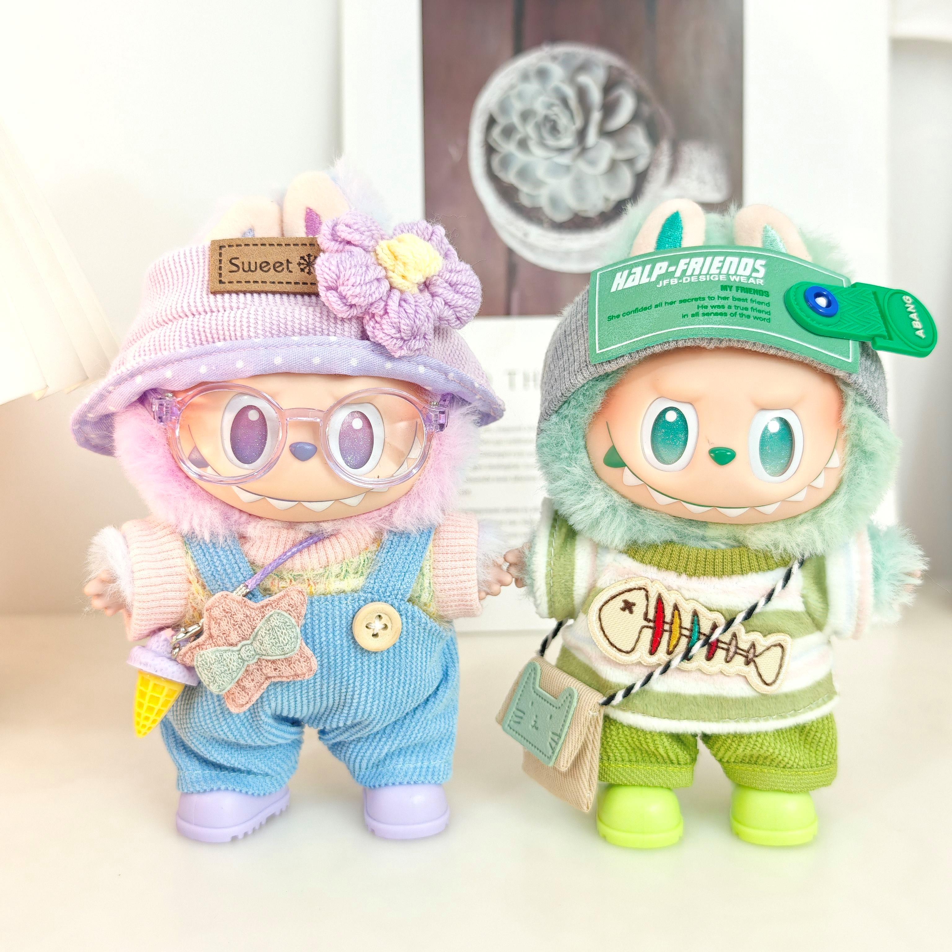 前方高能三代拉布布挂件labubu