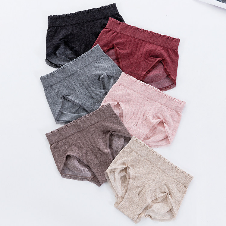 fimage有致女无缝中腰三角内裤秋冬轻收腹提臀棉质真丝底档木耳边,女士内衣/男士内衣/家居服,女三角裤,淘宝优惠券,粉丝福利购,淘宝优惠卷