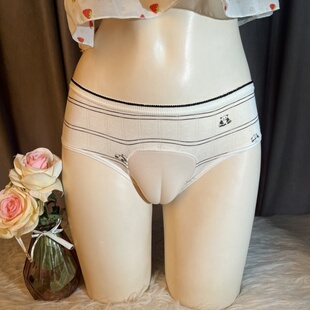 假阴下体性感伪娘ts变装隐藏jj骆驼趾内裤紧身开档男娘女装大佬裤