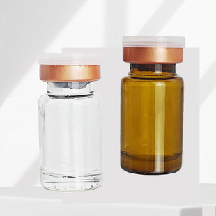 母液瓶10ml加厚底西林瓶原液冻干粉瓶卡口瓶真空口服液空瓶