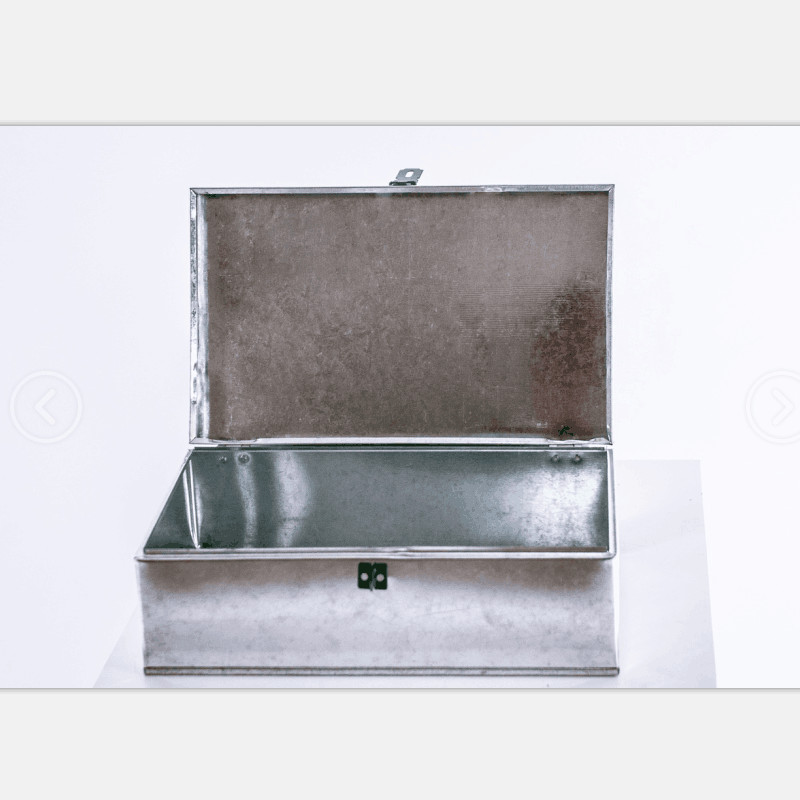 铁皮工具箱加厚大号汽车小铁皮箱五金工具箱家用多功能铁皮箱定做