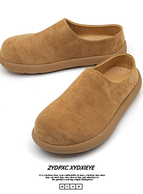 2024新款春季小土豆博肯鞋情侣款一脚蹬男女穆勒鞋45225-A