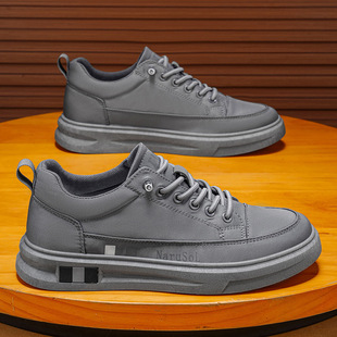 潮流百搭厚底运动休闲工作上班板鞋 夏季 透气老北京布鞋 新款 男 男鞋