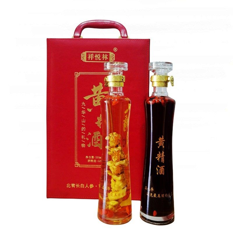 祥悦林九华山黄精酒500毫升瓶装
