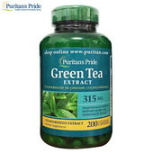 绿茶提取物胶囊 Tea 315MG 茶多酚 200粒 Green Extract 儿茶素
