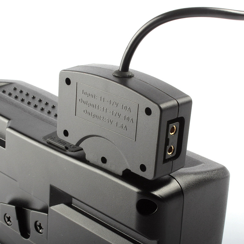 DR-E5 D-TAP方形+USB充适用佳能LP-E5假电池EOS 450D 1000D 500D_虎窝淘