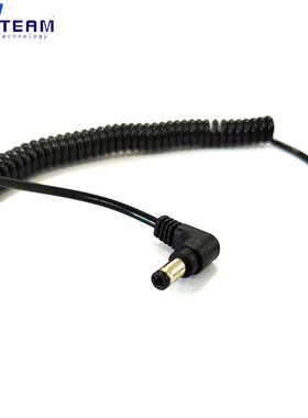 DC头5.5*2.5转Z Cam E2 ZCAM E2罗兰线4针便携式摄像机弹簧电源线