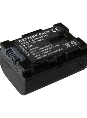 JVC BN-VG114摄像机电池 兼容VG138 VG107 VG108 VG121U AC