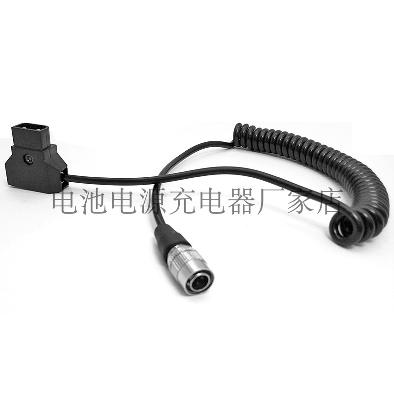 ZOOM F4 F8录音机电源转接线D-TAP安东B型头转广濑HIROSE 4针插头