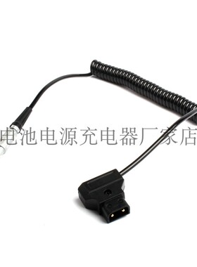 D-TAP B型口转Z Cam E2 ZCAM E2罗兰线4针便携式摄像机弹簧电源线