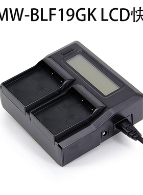 适用于松下DMC-GH5相机 GH3 GH4 DMW-BLF19GK电池充电器 适马SDQ