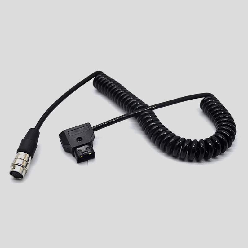 BMCC电动变焦 连接B4 2/3镜头 电源线数据线 安东电池供电弹簧线