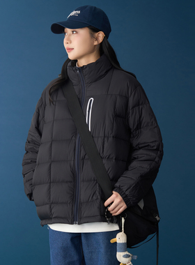 轻薄柔软舒适羽绒服女2025冬季新款90白鸭绒轻盈短款小个子羽绒衣